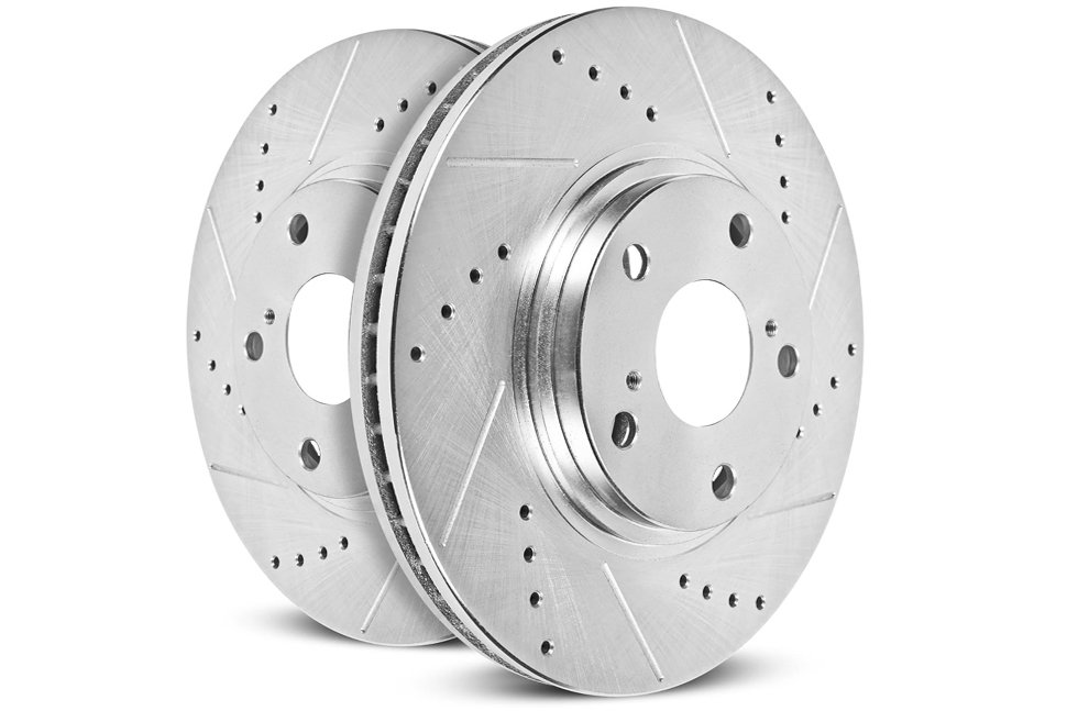 Тормозной диск JBR1736XPR PowerStop Lexus RX200T, 300, 450H 2015-> Передний 328x28mm