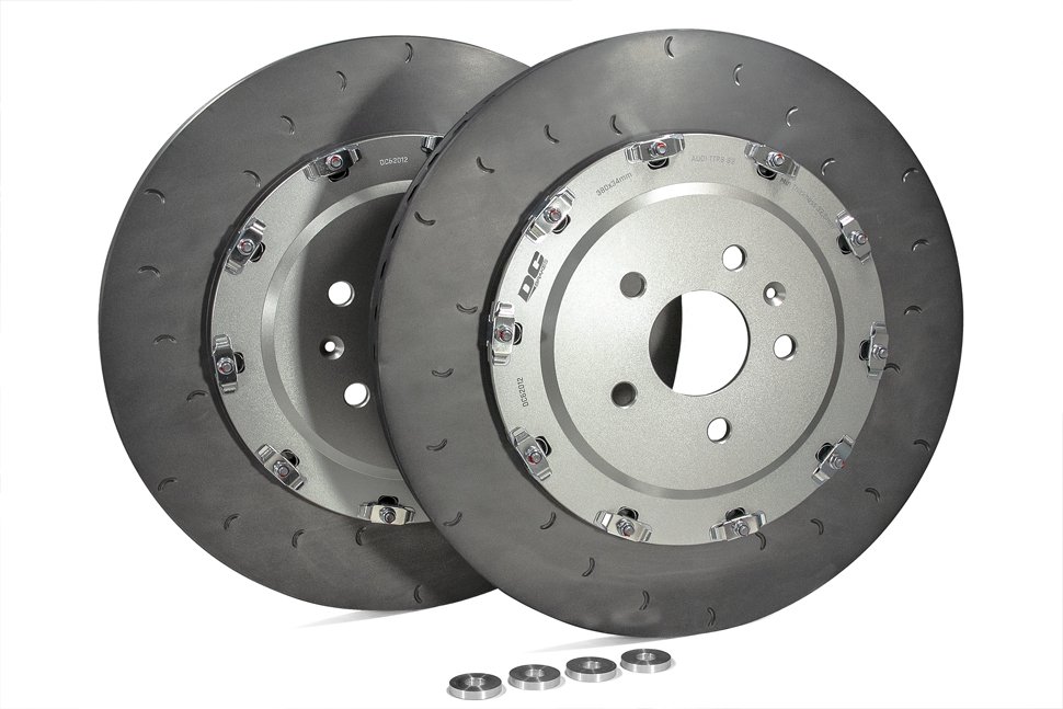 Тормозной диск AUDI TT RS 2.5 8S DC Brakes, кит перехода с 370*34 на 380*34mm, Передний, DC62012A