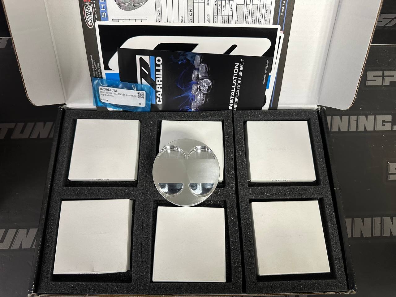 Кованые поршни CP Pistons Toyota 2JZ 86.5мм 10:1/ 1JZ 9:1