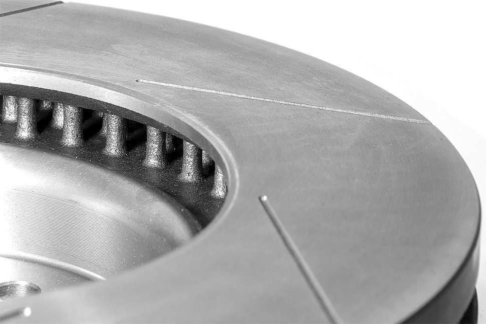 Тормозной диск MB A45 AMG W177; CLA45 AMG W118; GLA45 W247 DC Brakes 360х36мм, Перед, DC18451S