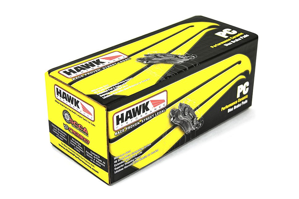 Колодки тормозные HB926Z.577 HAWK PC Chevrolet Corvette C8 Z51 передние