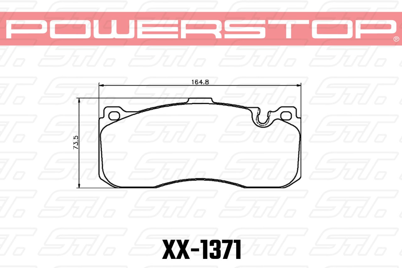 Колодки тормозные 23-1371 PowerStop Z23 передние BMW 135i (E88), (E82), BMW Performance, MINI JCW