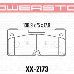 Колодки тормозные 36-2173 PowerStop Z36 перед Cadillac Escalade, Chevrolet Tahoe, 2021->