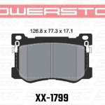Колодки тормозные 23-1799 PowerStop Z23 передние KIA K9; HYUNDAI GENESIS