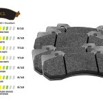 Колодки тормозные 150-TX1-10120K Wilwood TX1 под суппорт TX6R
