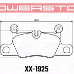 Колодки тормозные 23-1925 PowerStop Z23 задние Porsche 911 992; 911 991; CAYENNE Turbo