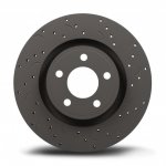 Тормозной диск HTC4943 HAWK Talon Lexus RX 2006-2009 II, Передний 319x28мм