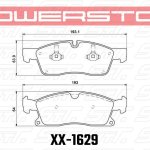 Колодки тормозные 23-1629 PowerStop Z23 передние Без спорт пакета AMG, MB ML350, GL350, GL450