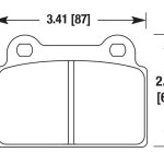 Колодки тормозные DP51985NDX EBC Bluestuff задние MITSUBISHI Lancer EVO10