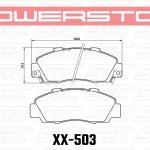 Колодки тормозные 17-503 PowerStop Z17 передние HONDA