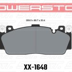 Колодки тормозные 26-1648 PowerStop Z26 передние BMW M5 F10; M6 F13; M2 F87 M Sport