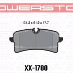 Колодки тормозные 23-1780 PowerStop Z23 задние Porsche Macan Turbo