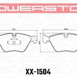 Колодки тормозные 23-1504 PowerStop Z23 передние BMW 5 F10