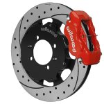 Тормозная система передняя 310x20.6mm, Wilwood 4 поршня, красный, Mazda MX-5 ND; FIAT 124 Spider