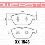 Колодки тормозные 23-1546 PowerStop Z23 передние Audi A8; SQ5 (8R)