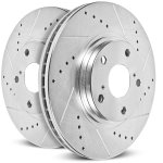 Тормозной диск JBR1736XPR PowerStop Lexus RX200T, 300, 450H 2015-> Передний 328x28mm