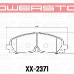 Колодки тормозные 36-2371 PowerStop Z36 перед Cadillac XT5; XT6; CHEVROLET Blazer 2018-> ; Traverse