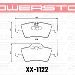 Колодки тормозные 23-1122 PowerStop Z23 задние MB M W164; R W251; G W463; GL X164;