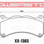 Колодки тормозные 23-1365 PowerStop Z23 передние Maserati Levante; Alfa Romeo Giulia, Stelvio