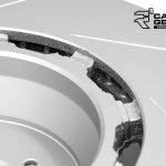 Диск тормозной 810-35103 R1Concepts Передний MB AMG GT; GLC AMG63; C W205 AMG63 390х36mm