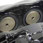 Комплект суппортов 2 шт. Черные, Brembo 4 поршня: 40mm - 44mm