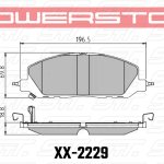 Колодки тормозные 36-2229 PowerStop Z36 передние FORD EXPLORER 2019->