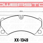 Колодки тормозные 23-1349 PowerStop Z23 передние PORSCHE CAYENNE 9PA; PANAMERA 970; TOUAREG 7LA