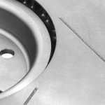 Тормозной диск VAG A4 B9; A6; Q5; Q7;  под AKEBONO DC Brakes 350х34mm Передний DC45151S