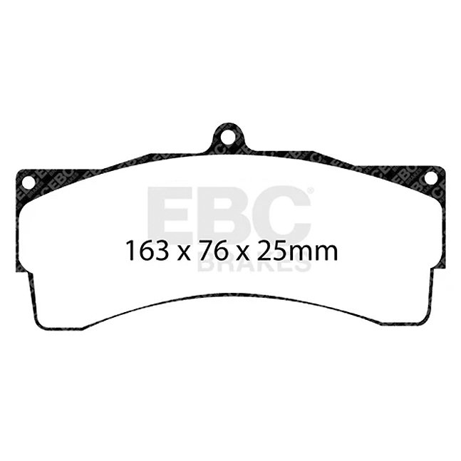 Колодки тормозные DP8033RP1 EBC RP-1 AP RACING AP Racing CP6230D54; CP9665D54; 25mm