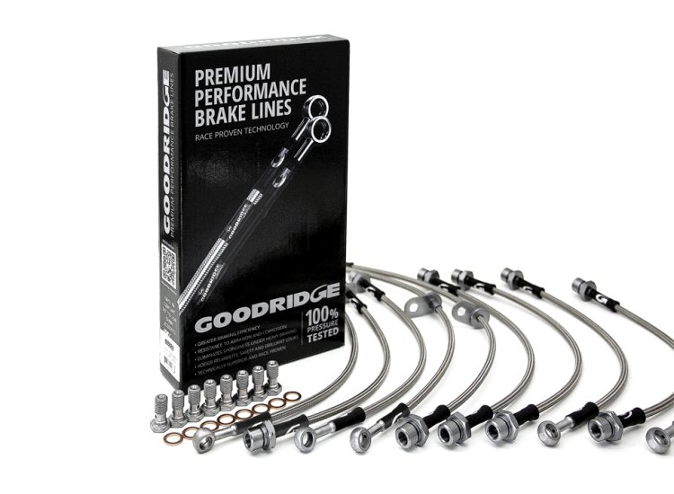 Армированные тормозные шланги Goodridge TFD0814-4P (4 шт.) Ford Mondeo 5