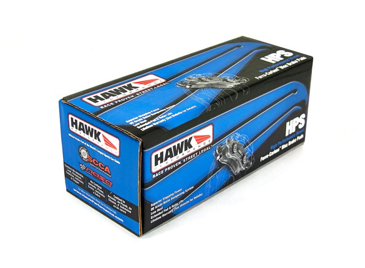 Колодки тормозные HB548F.510 HAWK HPS Brembo Renault Clio3 RS; FIAT 124 SPIDER; Mazda MX5 ND перед