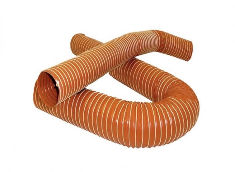 Воздуховод силиконовый, диаметр 63mm, до +315°С, цена за 1м, SFS Performance SFD-63-1-5