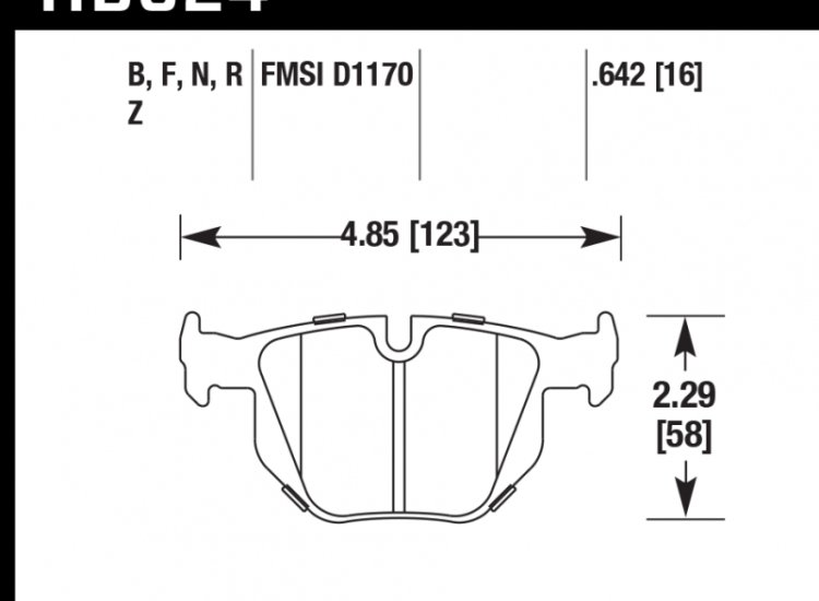 Комплект Задний. BMW E90 325i; Тормозные диски HAWK + колодки 5.0; HKC4504.624B