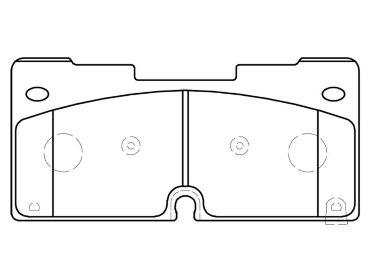 Колодки тормозные HB920P.706 HAWK SuperDuty Cadillac Escalade, Tahoe, Suburban, 2021->  Передние