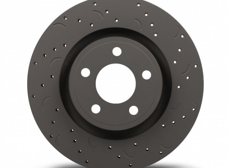 Тормозной диск HTC4943 HAWK Talon Lexus RX 2006-2009 II, Передний 319x28мм