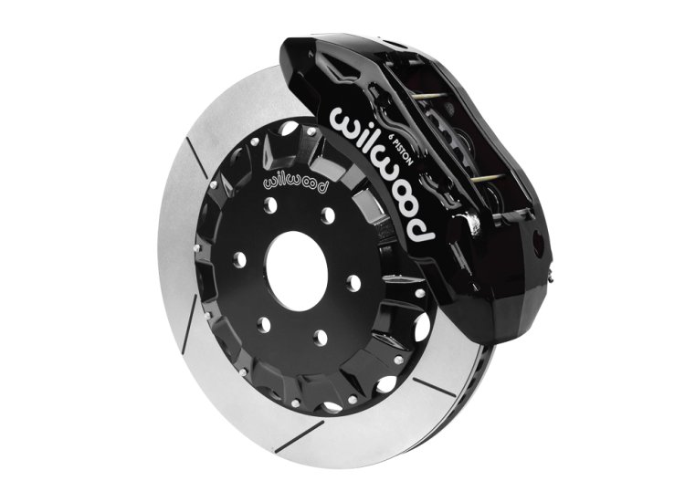 Тормозная система передняя 406x35mm, Wilwood 6 поршней, TX6R, черный, RAM 1500 TRX, 140-17389