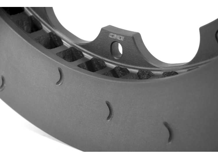 Ротор тормозного диска 355*32mm, DC Brakes DC35532-10D53A, D крепеж, (Brembo, JBT)