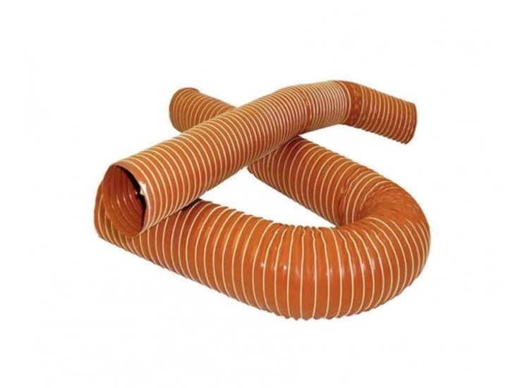 Воздуховод силиконовый, диаметр 89mm, до +315°С, цена за 1м, SFS Performance SFD-89-1-5