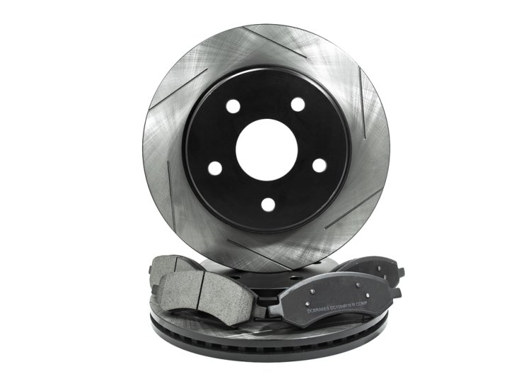 Комплект Передний Тормозные диски + колодки DC Brakes Dodge Ram 1500, 336x28мм