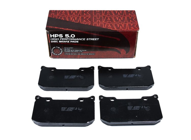 Колодки тормозные HB927B.568 HAWK STREET 5.0 Chevrolet Corvette C8 Z51 задние