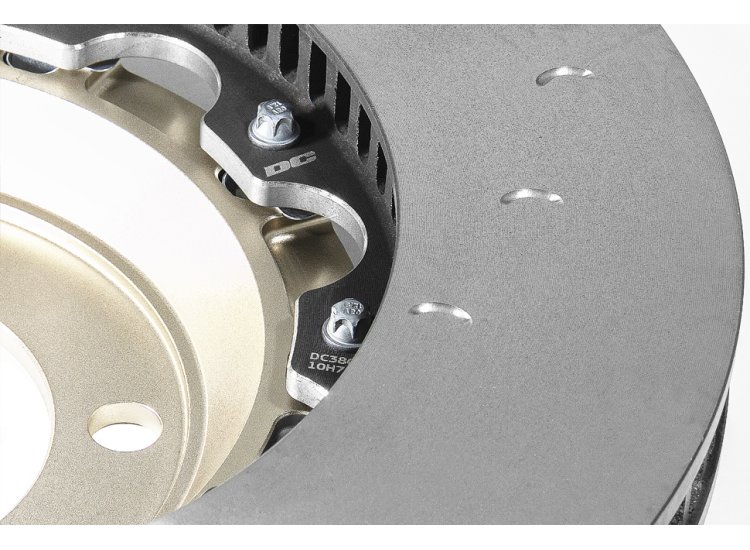 Тормозной диск PORSCHE 718 Cayman GT4; DC Brakes 380*34mm, Передний, DC70012A