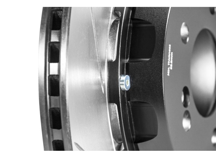 Тормозной диск BMW M2 F87; M3 F80; M4 F82; DC Brakes 370*24mm, Задний DC65021S