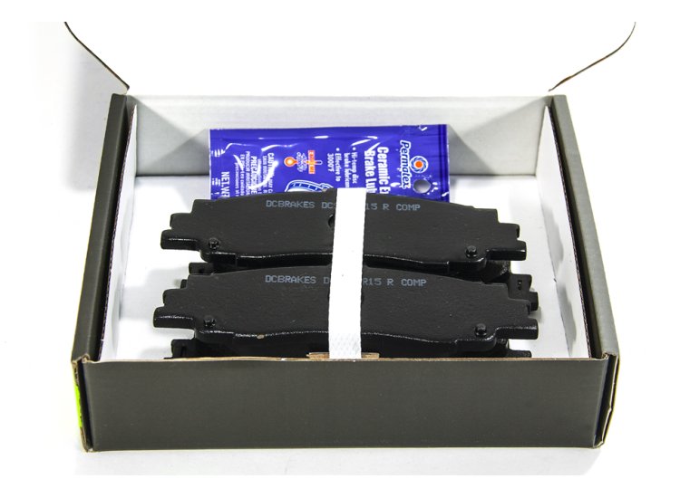 Колодки тормозные DC9304R15 DC Brakes Street HD+ задние Toyota LC300; Land Cruiser 300
