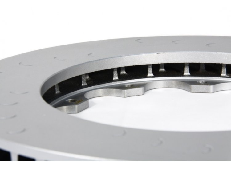 Ротор тормозного диска 332*32mm, DC Brakes DC33232-10D53A, D крепеж, (Brembo, JBT)