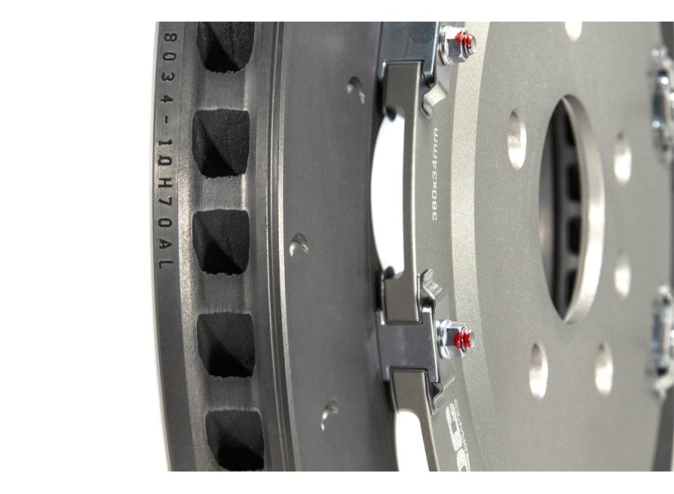 Тормозной диск AUDI TT RS 2.5 8S DC Brakes, кит перехода с 370*34 на 380*34mm, Передний, DC62012A