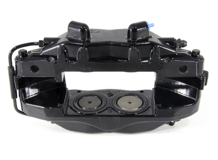 Комплект суппортов 2 шт. Черные, Brembo 4 поршня: 40mm - 44mm