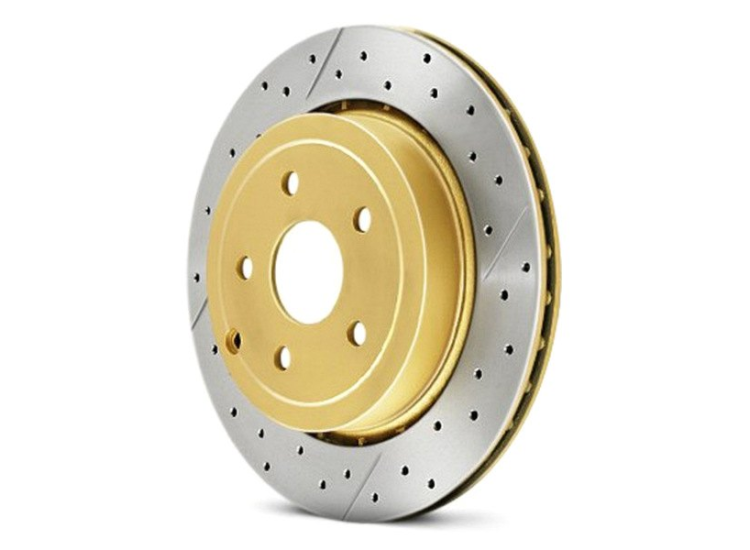 Диск Тормозной DBA LC200/LX450D/LX570/TUNDRA Задний Серия GOLD EN-SHIELD