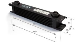 Радиатор масляный 6 рядов; 330мм ширина; ProLine STD (M22x1,5 выход) Setrab