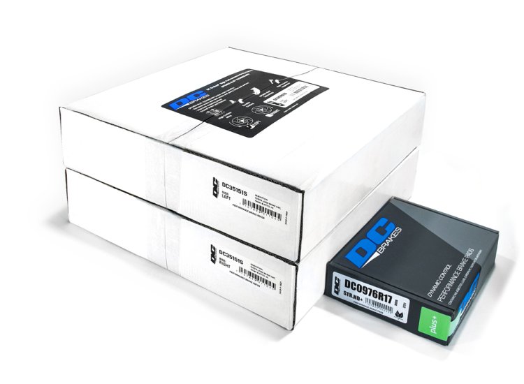 Комплект Передний Тормозные диски + колодки DC Brakes Toyota LC150 PRADO, Lexus GX460