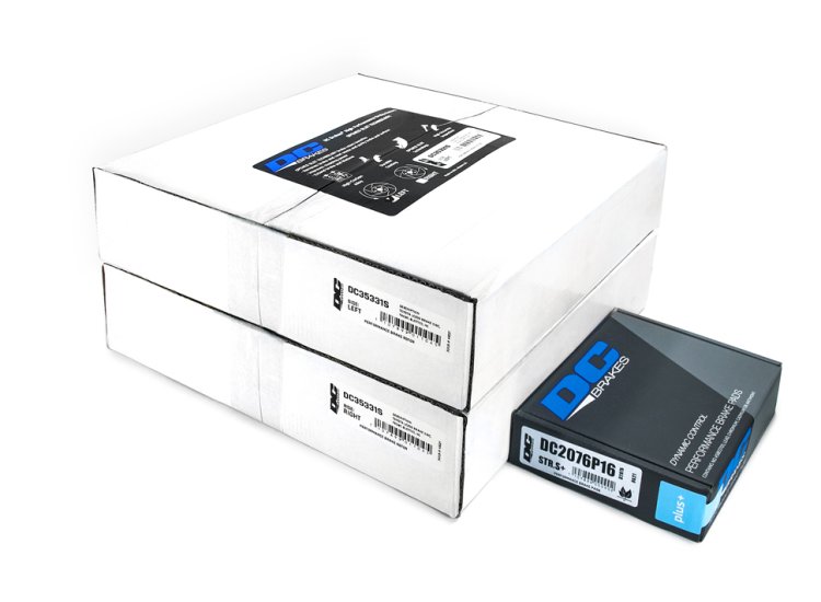 Комплект Передний Тормозные диски +колодки DC Brakes Toyota Camry V70,2018-; RAV4 2019->